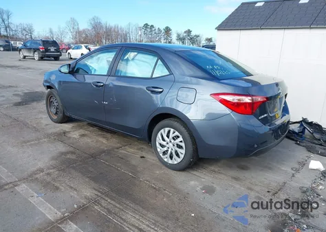 2018 Toyota Corolla Le from USA, damaged, VIN 5YFBURHE4JP756682